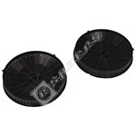 Electruepart Cooker Hood Carbon Filter - Pack of 2