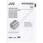 JVC Camcorder Instruction Book