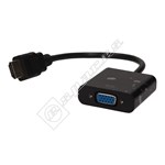AV:Link Adaptor Lead HDMI Plug to VGA Socket