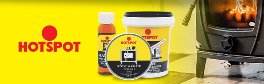 Hotspot Black Stove and Grate Polish 