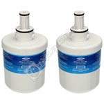 Fridge Internal Water Filter Pack Of 2