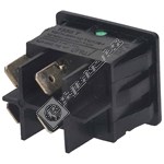 Numatic (Henry) Rocker Switch (Black/Green)