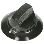 Black Hob Control Knob