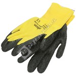 Rolson Latex Coated Work Gloves - Medium