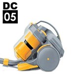 Dyson DC05 Silver/Yellow Spare Parts