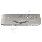 Indesit Silver Dishwasher Control Panel Fascia