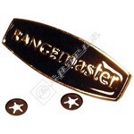 Rangemaster Oven Badge Name Plate