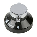 Stoves Black & Silver Main Oven Control Knob