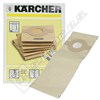 Karcher Floor Polisher Paper Filter Bag - Pack of 3
