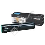 Lexmark Genuine C930H2KG High Yield Black Toner Cartridge