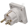 Wellco UK to EU 2 Pin Plug Travel Adaptor