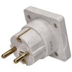 Wellco UK to EU 2 Pin Plug Travel Adaptor