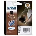 Epson Genuine Black Ink Cartridge - T0321
