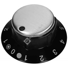 Black Dual Hob Control Knob - ES995067