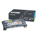 Lexmark Genuine C500H2YG High Yield Yellow Toner Cartridge