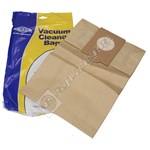 Electruepart BAG108 Fakir Vacuum Dust Bags (Type GS) - Pack of 5