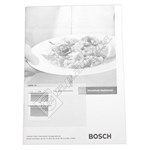 Bosch Instruction Booklet/User Guide