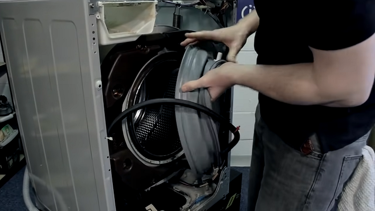 Replacing A Door Seal On A Washing Machine
