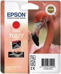 Epson Genuine Red Ink Cartridge - T0877