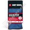 Dirt Devil Chemical-Free Glass Window & Stainless Steel Microfibre Cleaning Cloth - 30 x 30cm