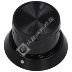 Main Oven Control Knob - Black