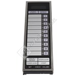 Sharp Microwave Control Panel Fascia