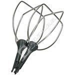 Kenwood Food Processor Metal Whisks (Pack Of 2) Dark Grey