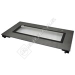 Flavel Left Top Oven Outer Door Glass - Silver