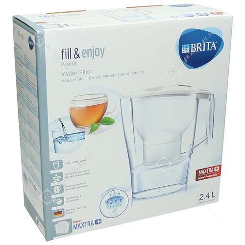 Brita 1024022 Fill & Enjoy Aluna 2.4L Water Filter Jug | eSpares