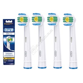 Braun Oral B 3D White Toothbrush Heads EB18 4 Braun Oral B 3D White Toothbrush Heads EB18 4