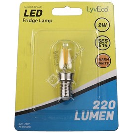 2PCS e14 base LED bulb Refrigerator Lamp Bulb Fridge Light Replacement