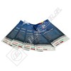 Bosch Stainless Steel Surface Conditioning Cloths - Pack of 5