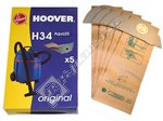 Hoover Standard Filtration Bags (H34) - 5 Pack