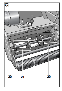 Qualcast discount blade replacement