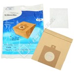 E59 Vacuum Bag and Filter Kit - Pack of 5 Bags