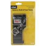 Rolson Battery, Bulb And Fuse Tester
