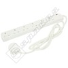 Lyvia 6 Socket Extension Lead - 2m