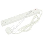 Lyvia 6 Socket Extension Lead - 2m