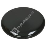 Indesit Small Black Cooker Burner Cap