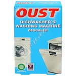 Oust Dishwasher & Washing Machine Descaler - Pack of 2