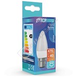 TCP BC/B22 5.1W LED Non-Dimmable Candle Lamp