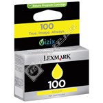 Lexmark Genuine Yellow Ink Cartridge - No.100