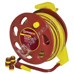 Kingfisher Garden Pro 15m Wall Mountable Hose Reel Set