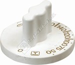 Electrolux White Top Oven Cooker Control Knob