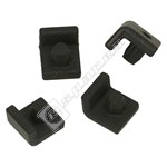 Hob Pan Support Rubber Feet - Pack of 4