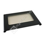 Stoves Black Oven Door Glass Assembly