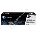 Hewlett Packard Genuine 128A Black Toner Cartridge - CE320A