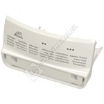 Braun Steam Irons Back Cover - White/Grey