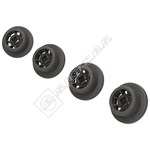 Dishwasher Lower Basket Wheel (Pack of 4)