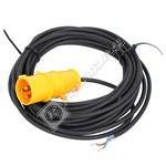 Numatic (Henry) Vacuum Cleaner Mains Cable with Industrial Plug